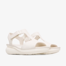 Camper Cream Sandals Womens - Balloon Online Ireland | JTPOQ3589